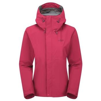 Rab Downpour Jacke für Damen in Wassermelon