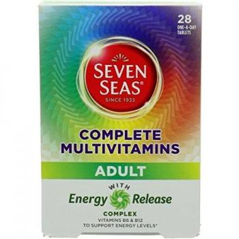 4 x Seven Seas Complete Multivitamins & Energy Release Adult Tablets, One-a-day