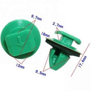 Sujetador Plástico 50Pcs