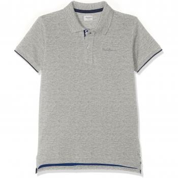 Pepe Jeans Thor JR PB540349, Polo Garçon, Gris (Grey Marl 933), 14 Ans