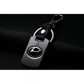 Hyundai Premium gebürstetes Stahllogo – Geschenkkarton