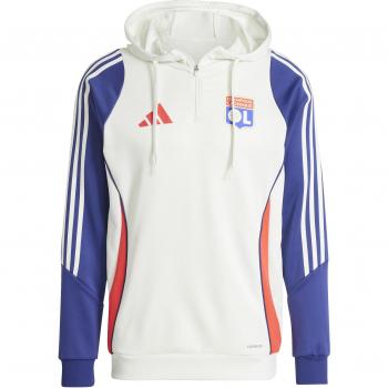 Olympique Lyon 2025 Training Hoodie – Off‑White Edition