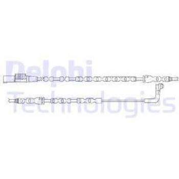 Warnkontakt für Bremsbelagverschleiß Vorderachse Delphi LZ0221