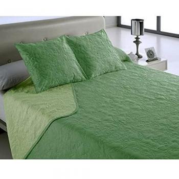 Set Trapunta Hosteline Verde Vegas Matrimonial 3 pezzi