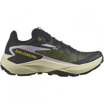 Scarpe da trail running Salomon Genesis donna nero/giallo neon