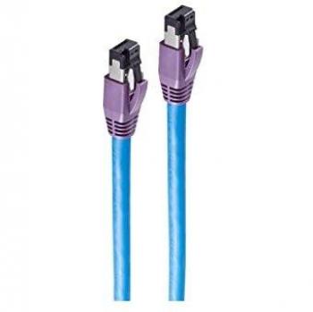 Shiverpeaks BASIC-S Patchkabel Kat. 8, S/FTP, 7,5 m, blau
