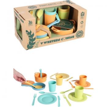 Jipy Set Completo di Padelle in Bioplastica da 25