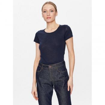 Herrenmode: Sisley T-Shirt 3TNHL11A2 Dunkelblau – Reguler Fit