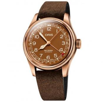 Oris Big Crown Pointer Date reloj automático buceador esfera bronce 300M