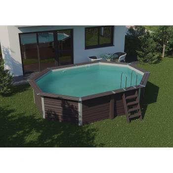 Piscina GRE Serie AVANTGARDE 524x386 h 124 Ovale con illuminazione KPCOV52L