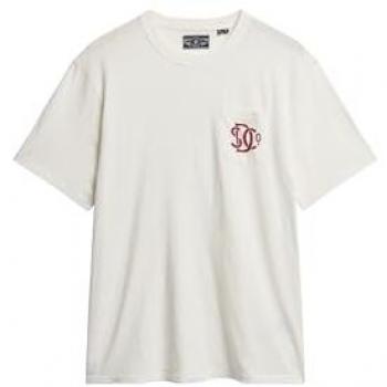 Short Sleeve Superdry Merchant Graphic T-Shirt (M)