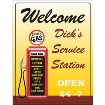 Estación Dick: Publicidad Pared 400×300 mm