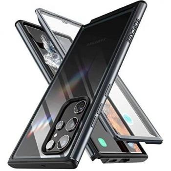 Supcase UB Edge Pro für Galaxy S22 Ultra, Schwarz