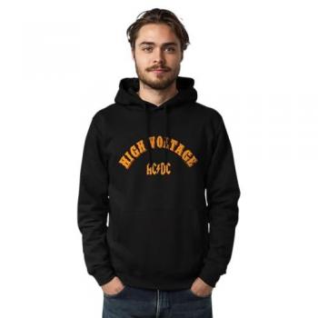 F4NT4STIC Hoodie AC/DC Rock Band High Voltage Herren Gr. XS, schwarz