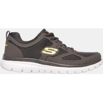 Skechers Burns‑Agoura Trekker : Chaussure de marche homme en cuir gris, respirant, durable