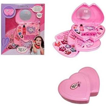 Set Cosmética y Maquillaje Corazón