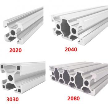 Perfil Aluminio 2040: Accesorios CNC 3D y Rieles Europeos