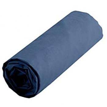 Coton 100 % Drap Housse 140x190 cm – Bleu Jean