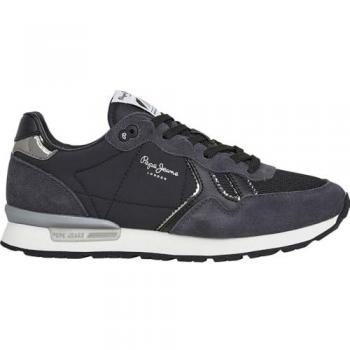 Zapatillas Pepé Jeans Noir en Estilo Brit Mirror
