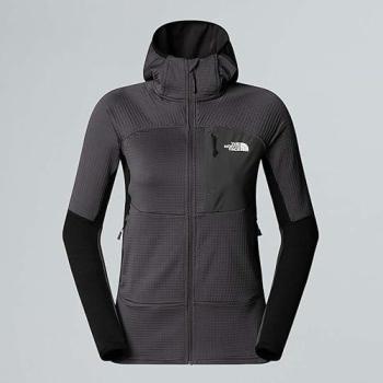 Veste à capuche The North Face PowerGrip Stormgap Anthracite Grey Femme