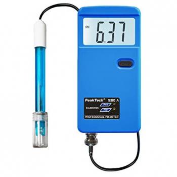 Misuratore di acidità Peaktech con sonda esterna 0...14