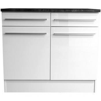 BASIC by Balculina 100 cm Unterschrank Jazz mit 2 Türen