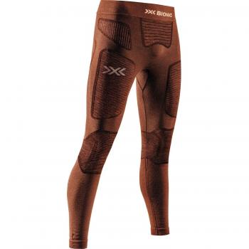 Malla larga X-Bionic Symbio Merino para hombre naranja marrón