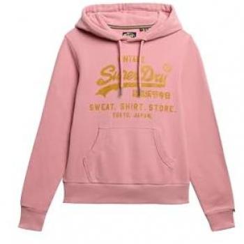 Sweatshirt Superdry Femme Orné Rose