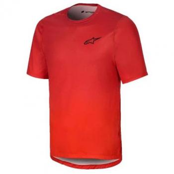 Maglia Alpinestars A‑Dura Rise Manica Corta Arancione Rossastro – L