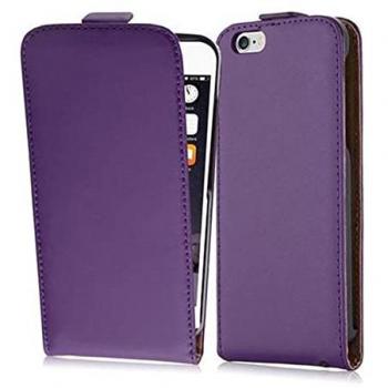 Cadorabo Custodia Elegante Viola per iPhone 6/6s