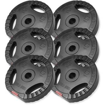 30 kg Weight Plates (6 x 5 kg, 30/31mm)