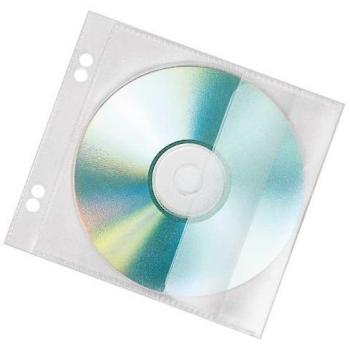 Custodia CD/DVD Veloflex Trasparente 12,8 x 20,3 cm – Confezione 10 pezzi