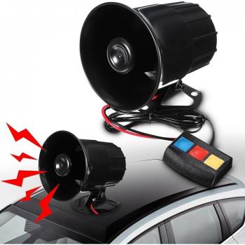 Alarme sonore voiture et moto 12V