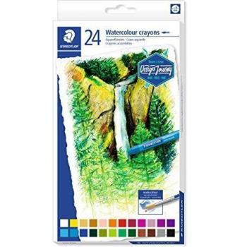 AquaDesign 24 Color Crayon Set – Staedtler