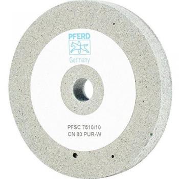 Pferd Poliflex Scheibe Sc Ø 75x10mm Bohrung-Ø 10mm Bindung Pur Weich Sic80