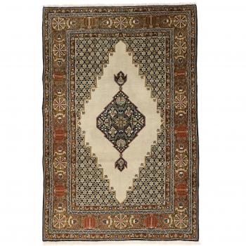 Tappeto di Seta Iranica Qum Kork 104x158
