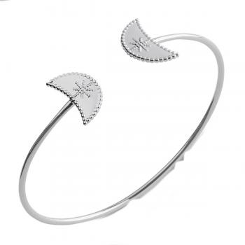 Silver Rhodium Cleopatra Bracelet