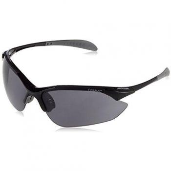 Alpina Tri Quatox Sportbrille (431 schwarz, Scheiben: orange schwarz klar)