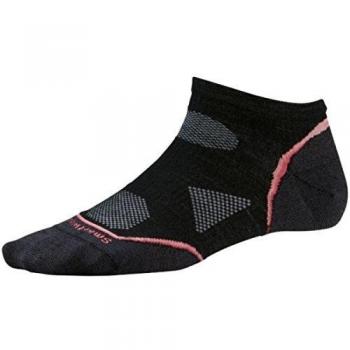Smartwool Frauen Ultra Light PhD Lauf-Mikro-Socken Schwarz L