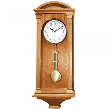 JVD N9317.3 Wanduhr Holz Eiche