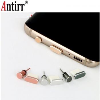 USB Type-C Anti Dust Plug Set for Samsung Galaxy S8 S9 Plus and Huawei P10