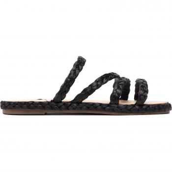 Riemensandale Manebi Espadrilles Schwarz S 3.7 Y0