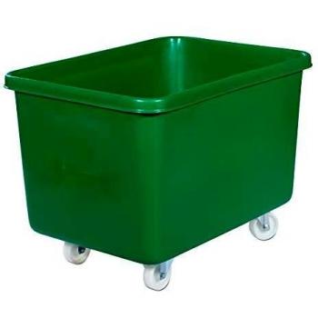 Bac Mobile Rectangulaire 340 Litres en Polyéthylène Vert