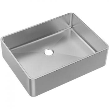 Bacino Luisa 48x37 in acciaio inox rettangolare