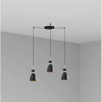 3-flammige Retro Pendelleuchte