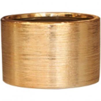 Stylish Gold-Plated Ceramic Vase