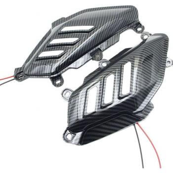 Panel Protectora Carbono Motocicleta Yamaha 155
