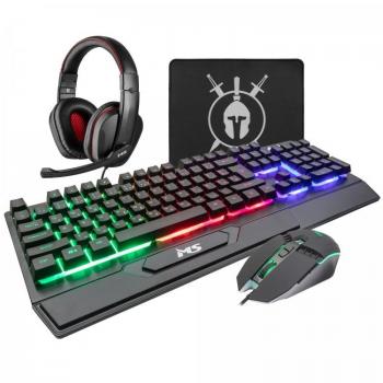 MS Gaming ELITE C500 Complete Gaming Set (Keyboard + Mouse + Mouse Pad + Headset)