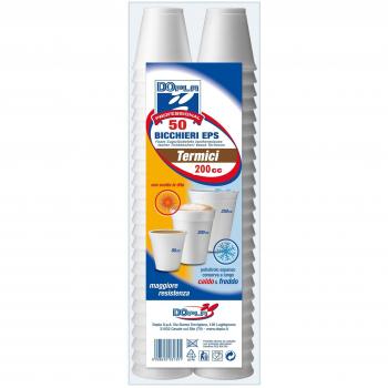 Bicchieri Polistirolo Dopla 200 ml