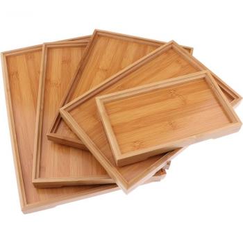 Plateau en bois pour desserts